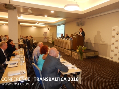Людмила Симонова выступила на TransBaltica 2016